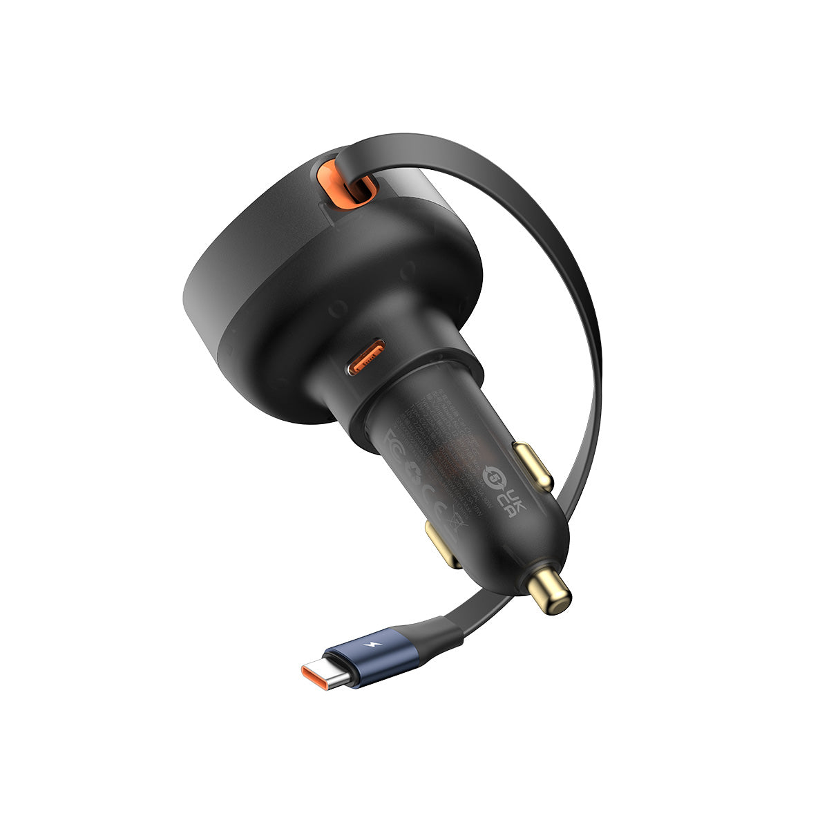 Baseus_Enjoyment_Pro_Retractable_USB-C_Car_Charger_60W