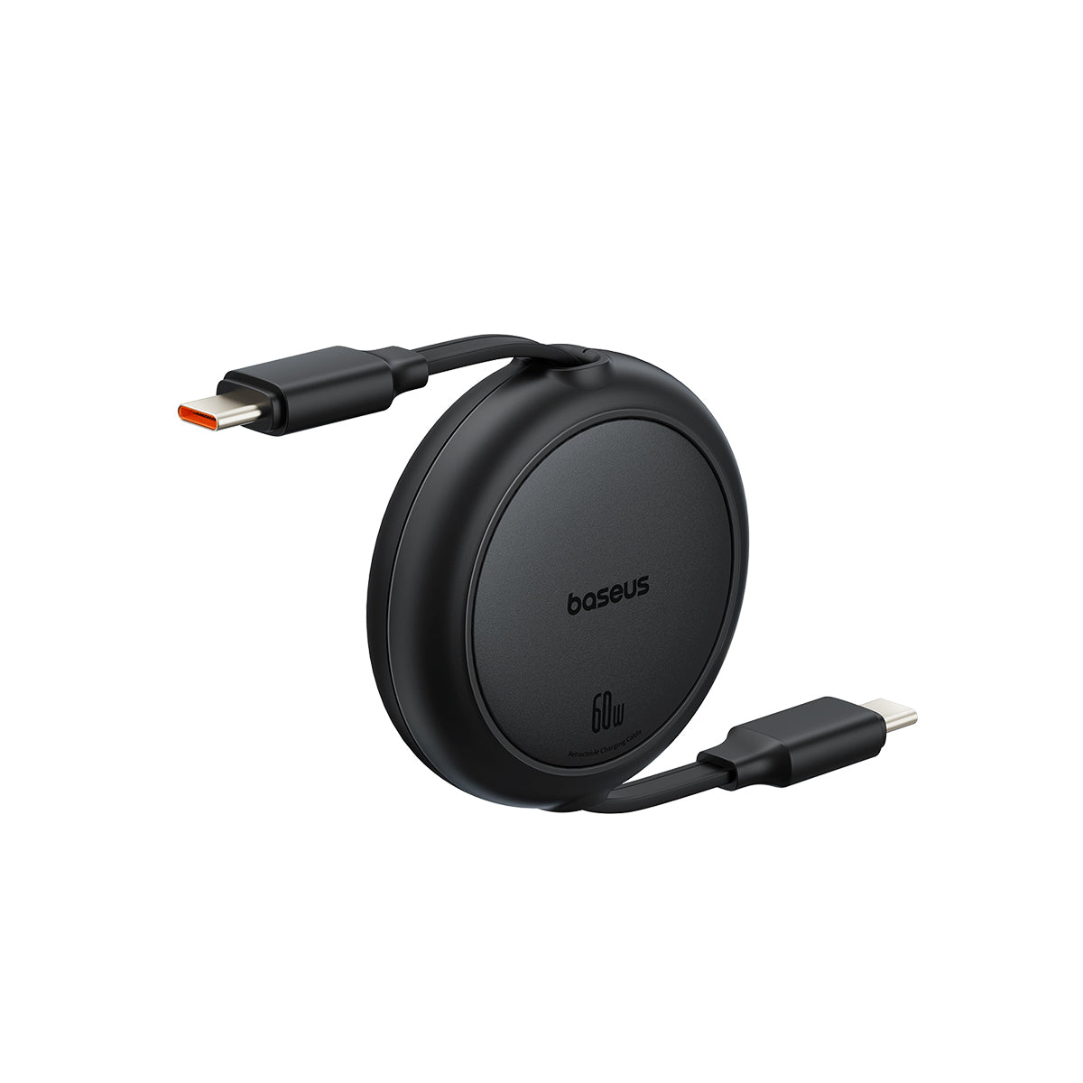 Baseus Retractable USB-C Cable 60W Black_Type-C