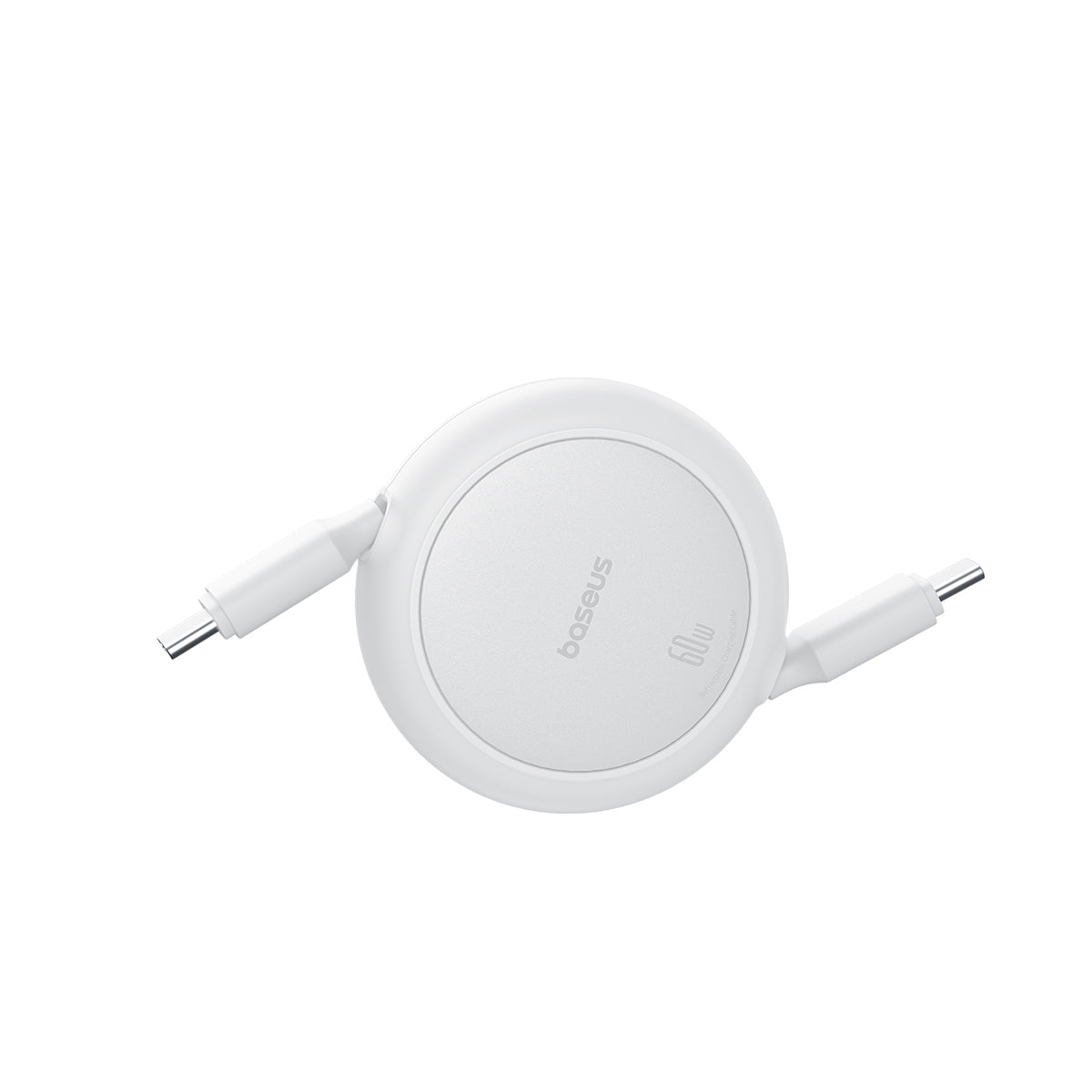 Baseus Retractable USB-C Cable 1M 60W White 