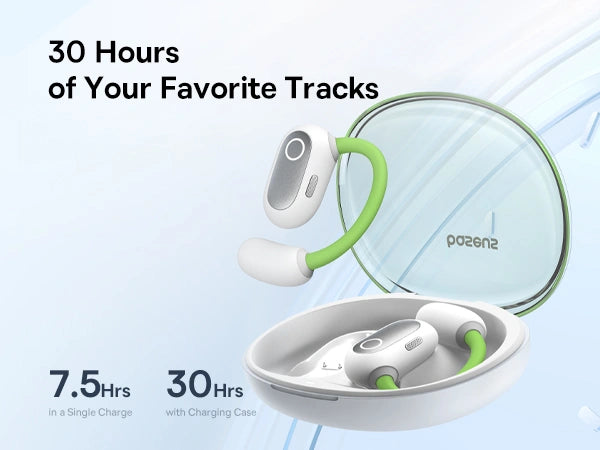 Long_battery_life_Sport_Earbuds_Green