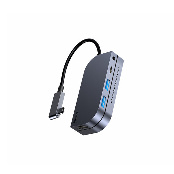 HUB TIPO C 3 PUERTOS USB + 1 PD + 1 HDMI –